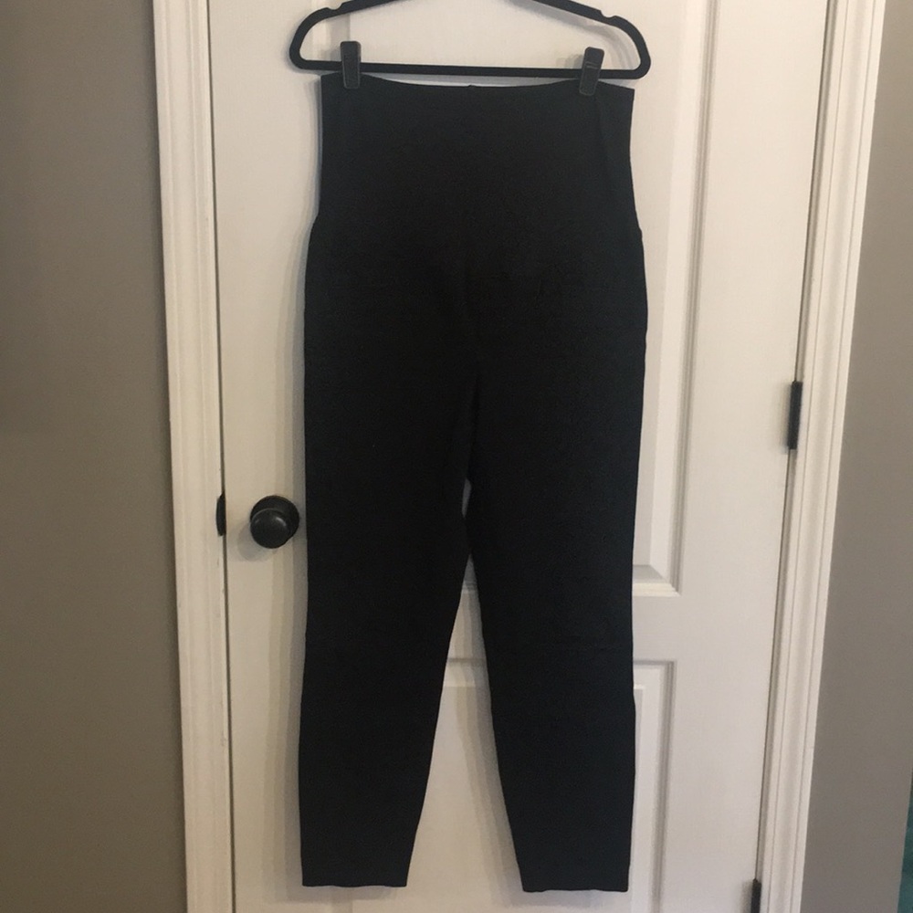Black maternity pants